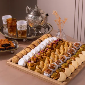 Petits Fours Marocains aux Amandes – (en Grand plateau)